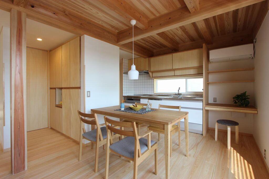 キッチンの間取りいろいろ イエライフ 小出建設