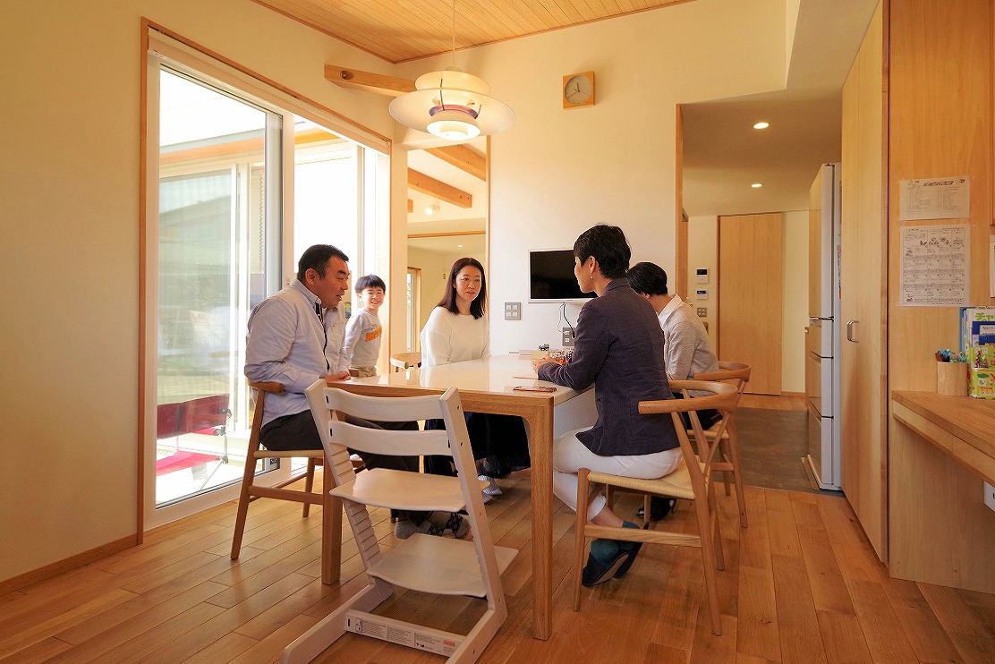 家全体が「お気に入りの場所」