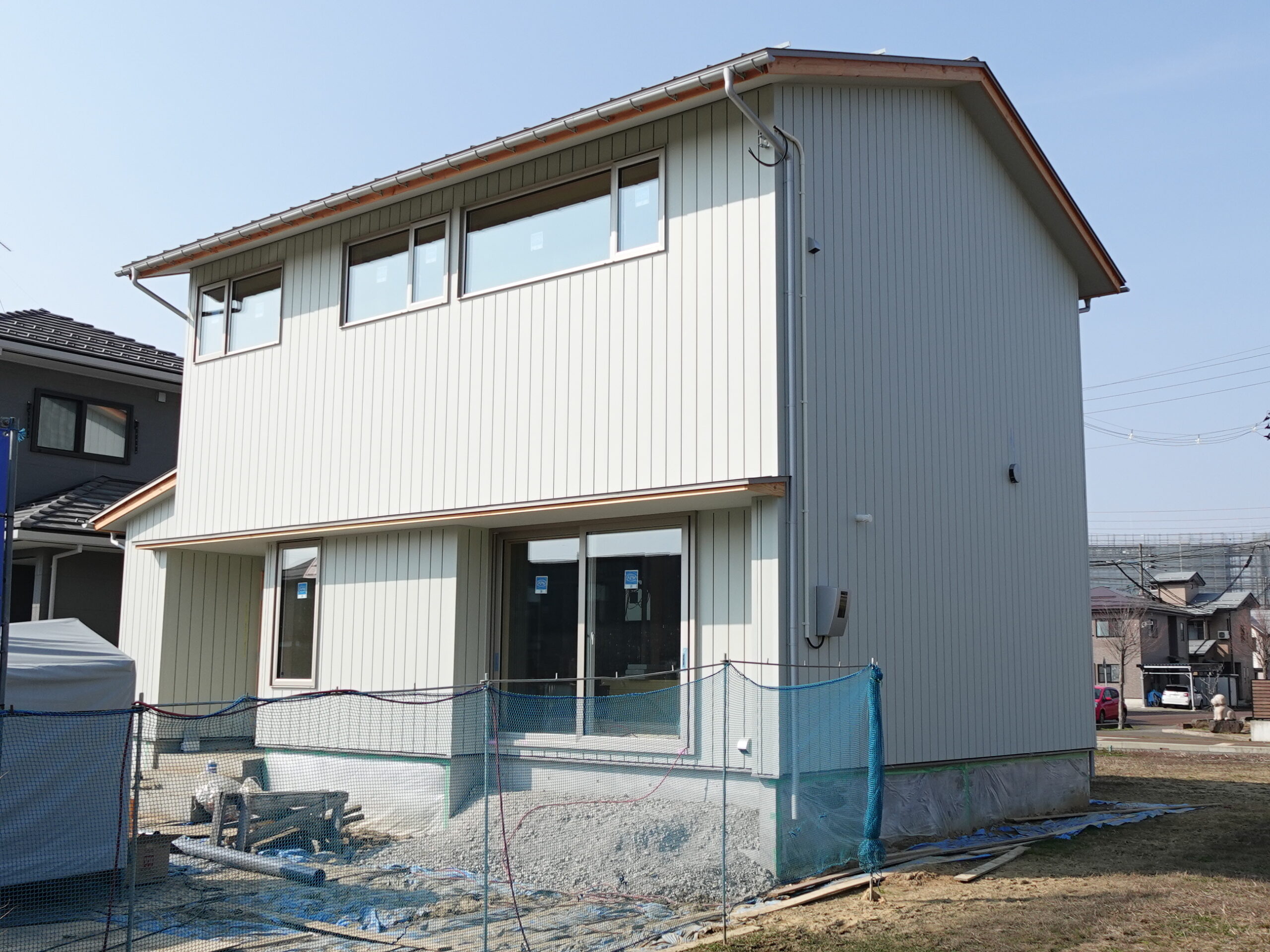 長岡市稲保～上棟後