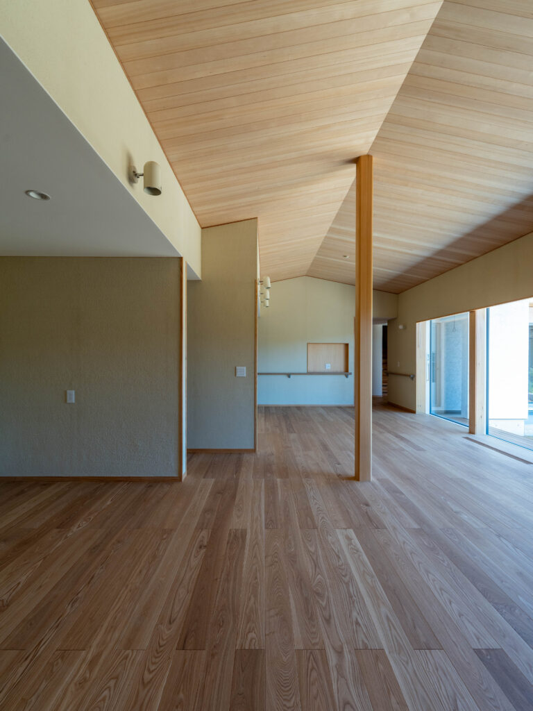 庭を楽しむ二世帯住宅